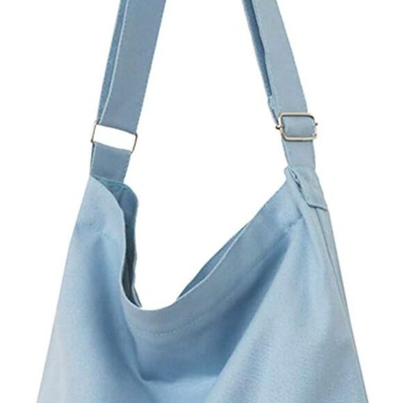 Jewelry - Women's Retro Large Size Canvas Shoulder Bag Hobo Crossbody Handbag Casual Tote